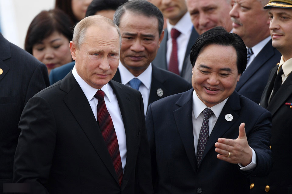 Chuyên cơ chở Tổng thống Putin đến Đà Nẵng dự APEC
