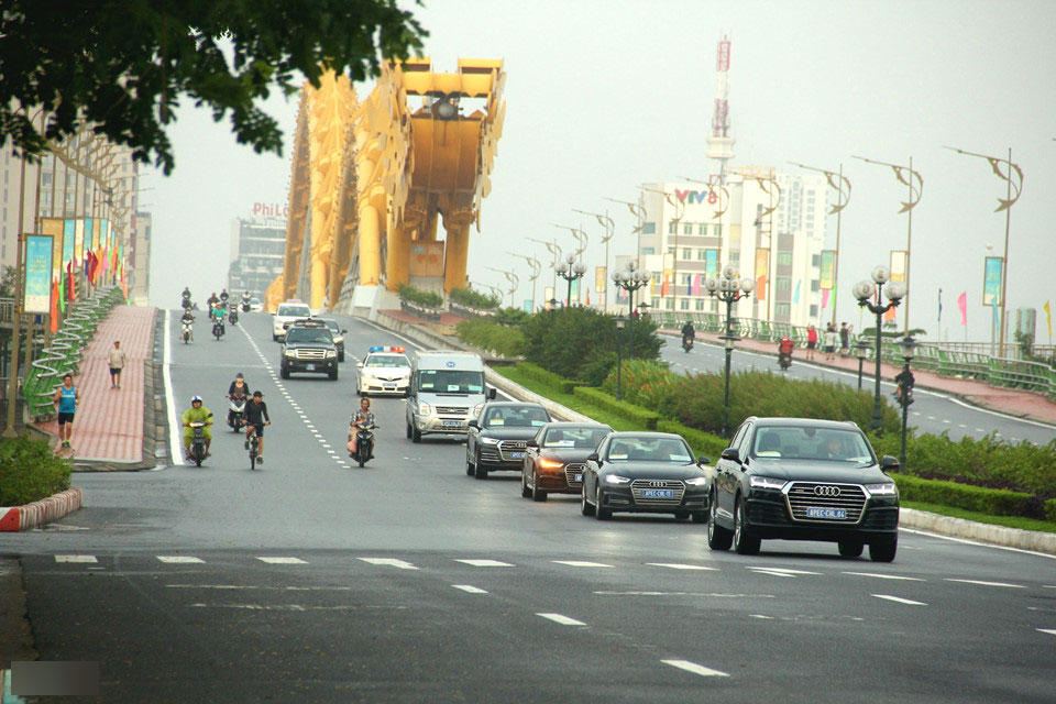 Chuyên cơ chở Tổng thống Putin đến Đà Nẵng dự APEC