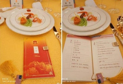 Thực đơn quốc yến Trung Quốc đãi ông Trump