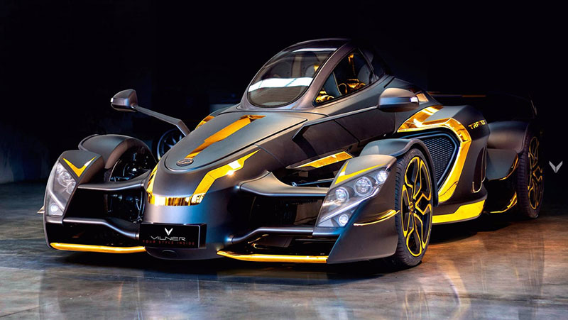 Siêu xe Tramontana mạ vàng độc nhất vô nhị trên thế giới