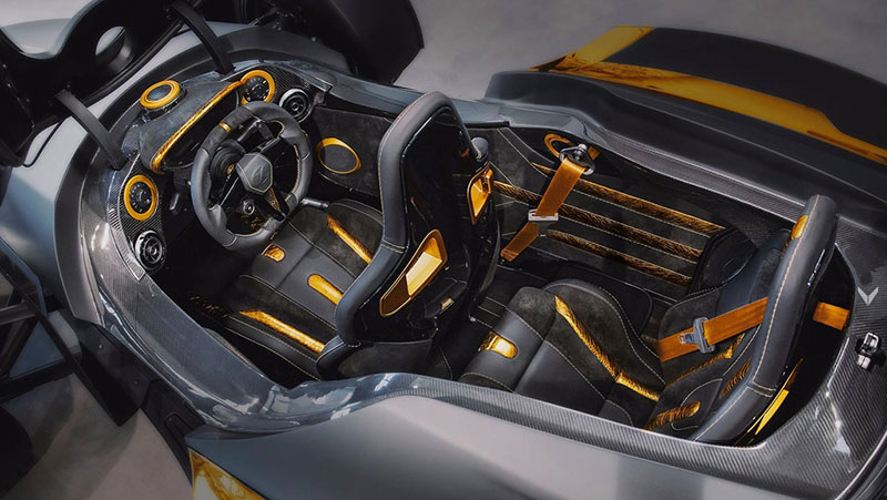 Siêu xe Tramontana mạ vàng độc nhất vô nhị trên thế giới