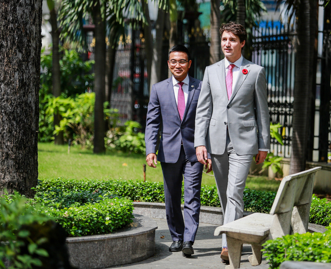 Một ngày ở TP HCM của Thủ tướng Canada