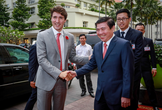 Một ngày ở TP HCM của Thủ tướng Canada