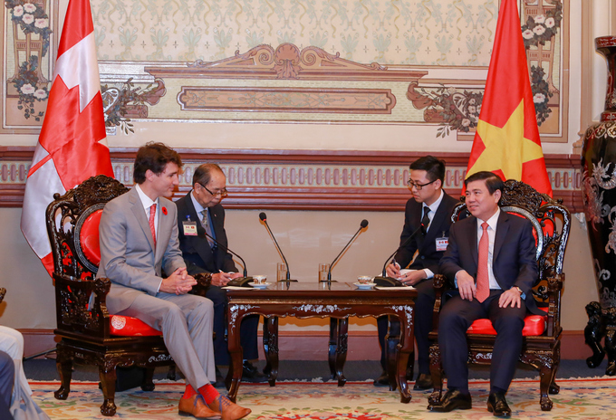 Một ngày ở TP HCM của Thủ tướng Canada