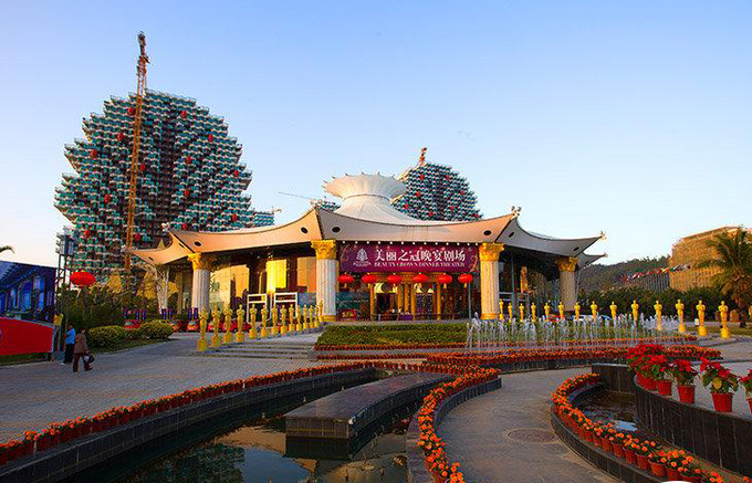 Vương miện Sắc đẹp - tòa nhà chào đón Miss World ở Trung Quốc