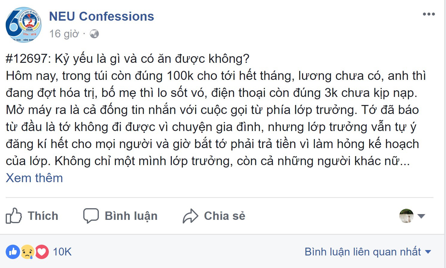 Gia đình khó khăn, bạn trẻ từ chối chụp ảnh kỷ yếu vẫn bị bắt đóng 800k vì làm hỏng kế hoạch của lớp