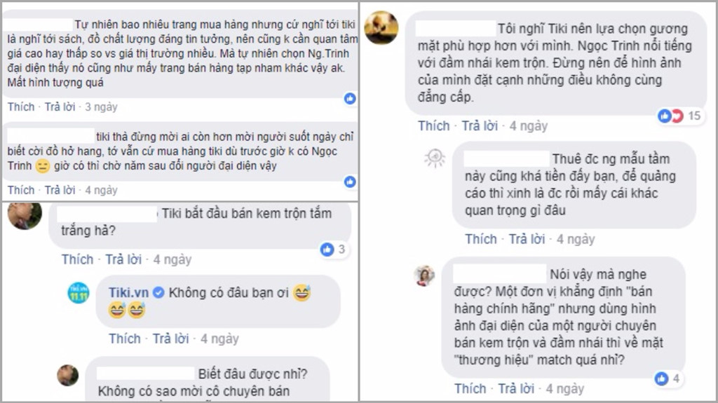 Ngọc Trinh bị phản đối khi quảng cáo cho trang web chuyên bán sách