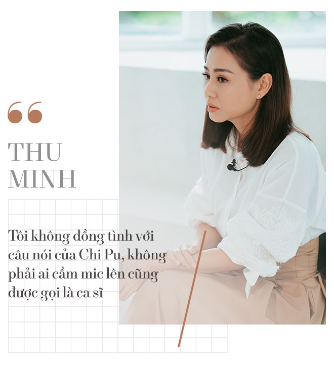 Thu Minh: Xin lỗi, tôi chưa thể gọi Chi Pu là ca sĩ Thu Minh: Xin lỗi, tôi chưa thể gọi Chi Pu là ca sĩ