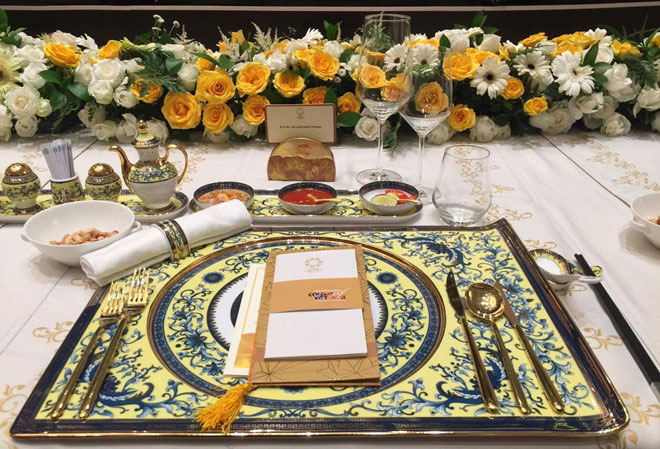 Tổng thống Trump, Putin ăn gì tại tiệc chiêu đãi APEC?