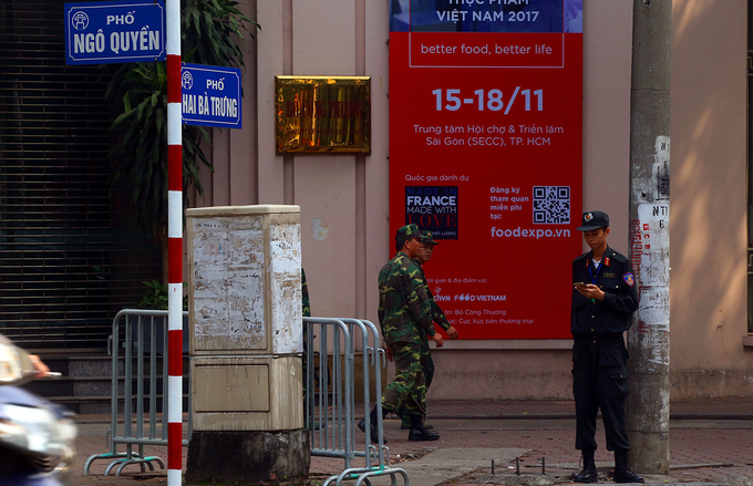 Hà Nội dựng Trung tâm tác chiến trước giờ đón Tổng thống Mỹ