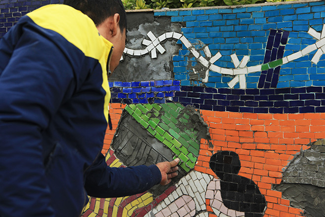 Hà Nội lại phải chi tiền tỷ để vá con đường gốm sứ lớn nhất thế giới