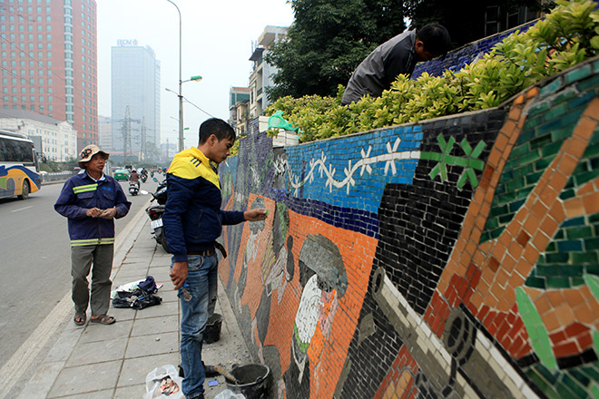 Hà Nội lại phải chi tiền tỷ để vá con đường gốm sứ lớn nhất thế giới