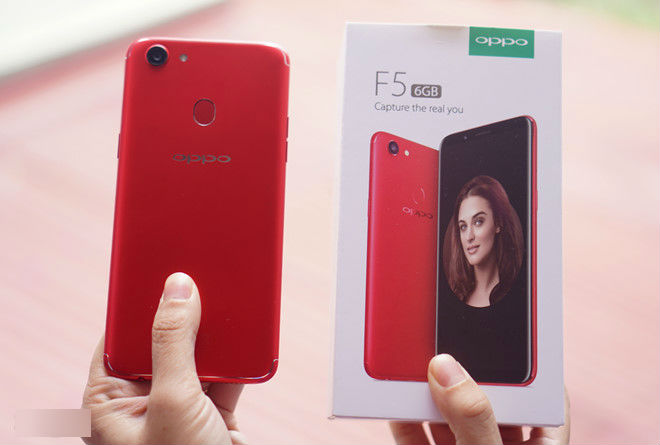 Oppo F5 thêm bản màu đỏ với RAM 6 GB tại Việt Nam