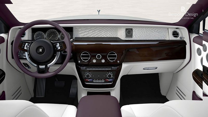 Chiếc Rolls-Royce Phantom 2018 đầu tiên sẽ được bán đấu giá