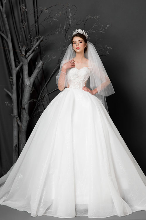 Những mẫu váy được dự đoán lên ngôi trong mùa cưới 2017-2018