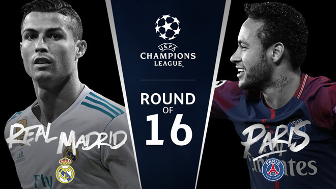 Real đụng độ PSG, Chelsea gặp Barca ngay vòng 1/8 Champions League Real đụng độ PSG, Chelsea gặp Barca ngay vòng 1/8 Champions League