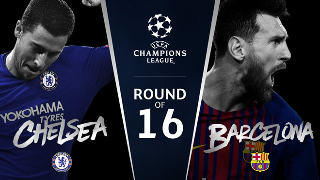 Real đụng độ PSG, Chelsea gặp Barca ngay vòng 1/8 Champions League Real đụng độ PSG, Chelsea gặp Barca ngay vòng 1/8 Champions League