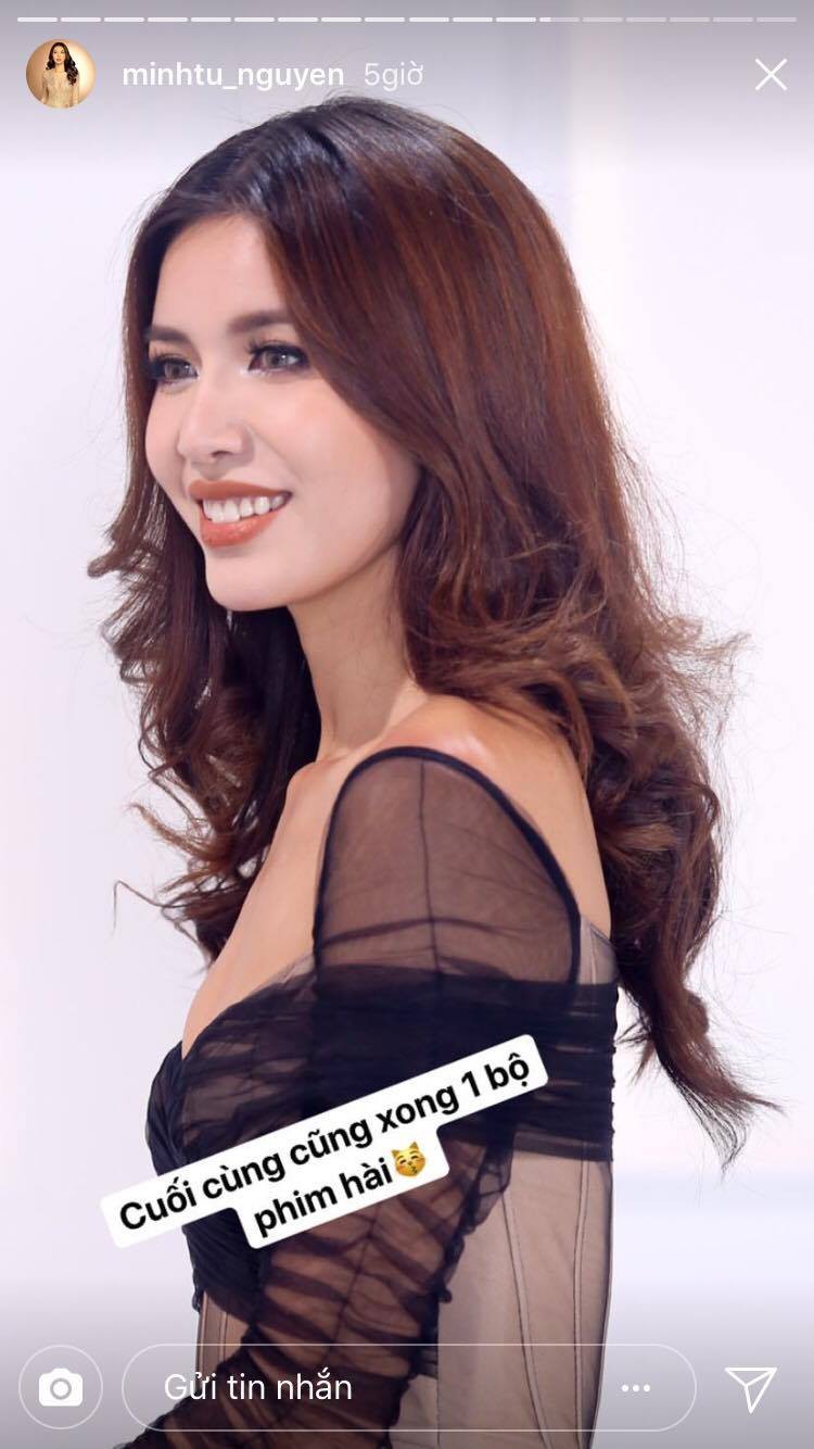 Minh Tú ẩn ý sau khi The Look kết thúc: Cuối cùng cũng xong 1 bộ phim hài