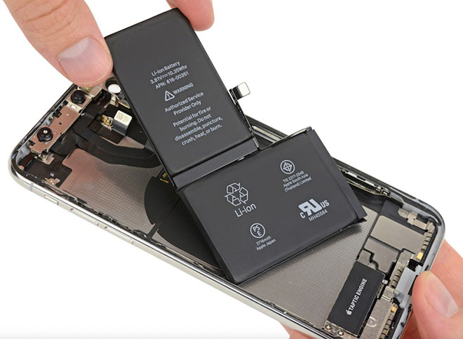 iPhone X 2018 sẽ có pin tăng lên 10%, mạnh mẽ hơn với thiết 1 cell chữ L iPhone X 2018 sẽ có pin tăng lên 10%, mạnh mẽ hơn với thiết 1 cell chữ L