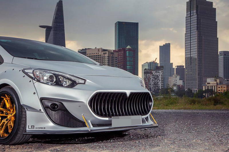 Kia K3 biến thành siêu xe Maserati GranTurismo tại Việt Nam Kia K3 biến thành siêu xe Maserati GranTurismo tại Việt Nam