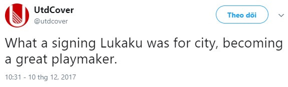 Fan đe dọa đánh đập Lukaku sau 2 pha kiến tạo cho Man City Fan đe dọa đánh đập Lukaku sau 2 pha kiến tạo cho Man City