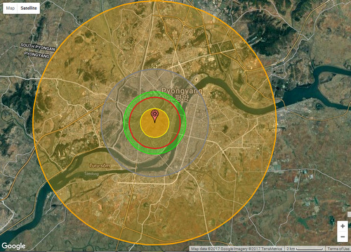 Hậu quả thảm khốc nếu Mỹ tấn công hạt nhân thủ đô Triều Tiên