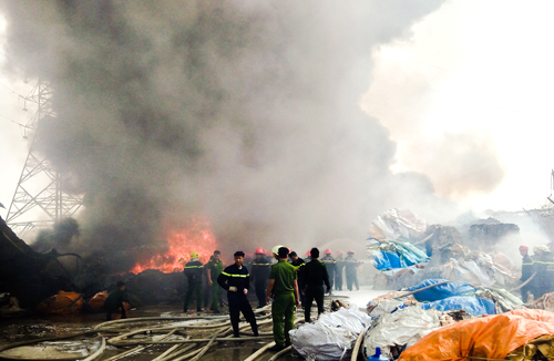 TP Vũng Tàu mất điện hai tiếng rưỡi do cháy dưới đường điện cao thế