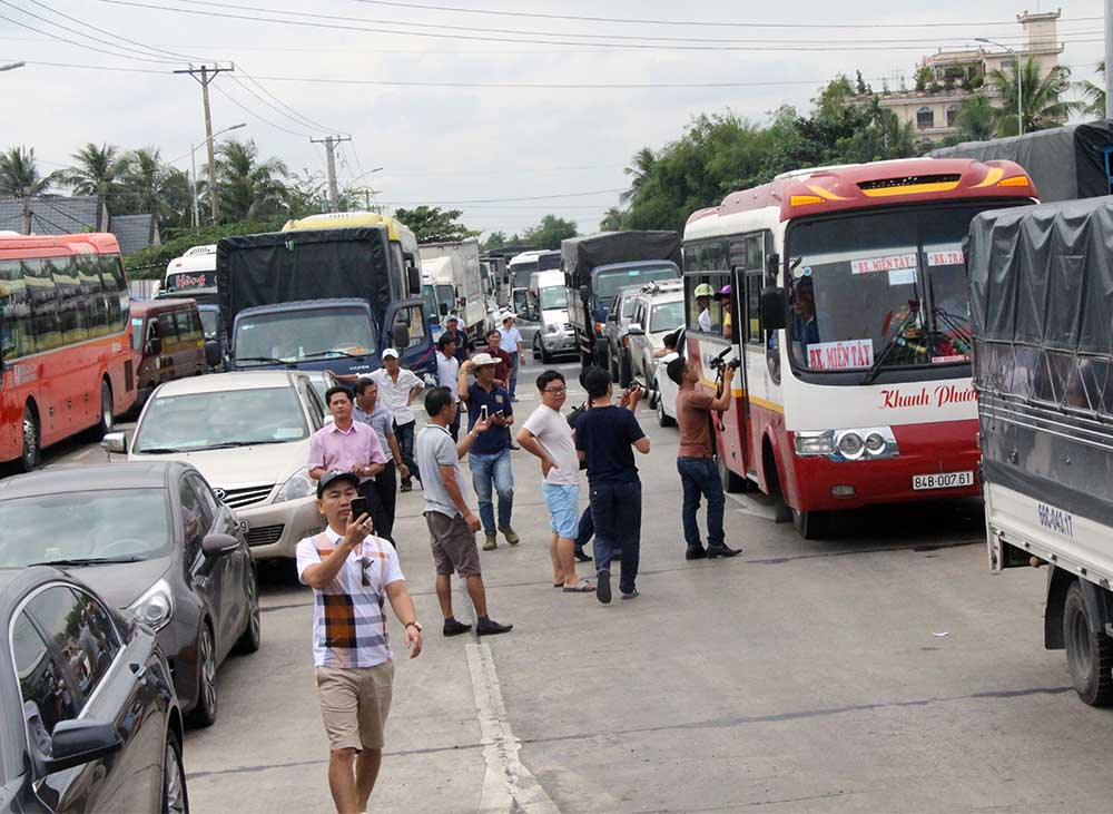 Hôm nay có kết quả đếm xe qua BOT Cai Lậy