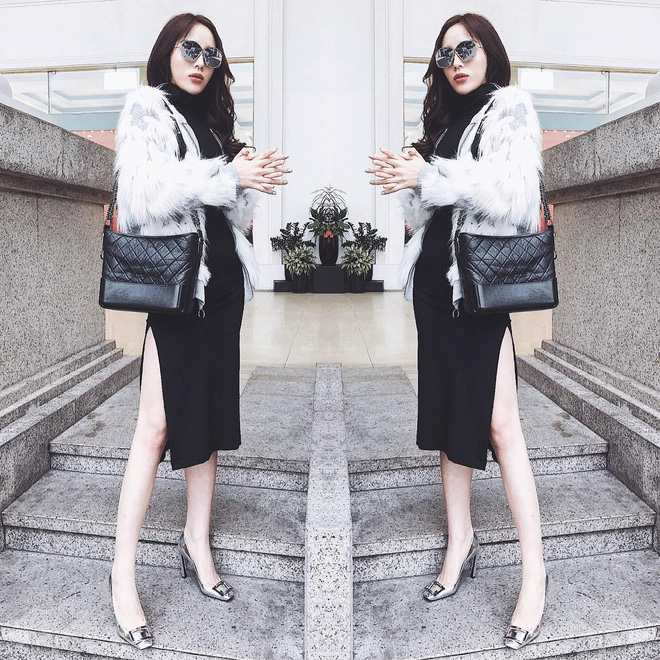 Các người đẹp Việt thời thượng hết nấc khi diện những thiết kế áo khoác quen thuộc của mùa đông