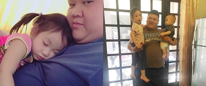 Ông bố to như khủng long kể chuyện bị con gái 3 tuổi bắt nạt ra mặt mà không dám phản kháng