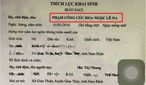 Cười té ghế với những cách đặt tên cho con theo kiểu rất liên quan