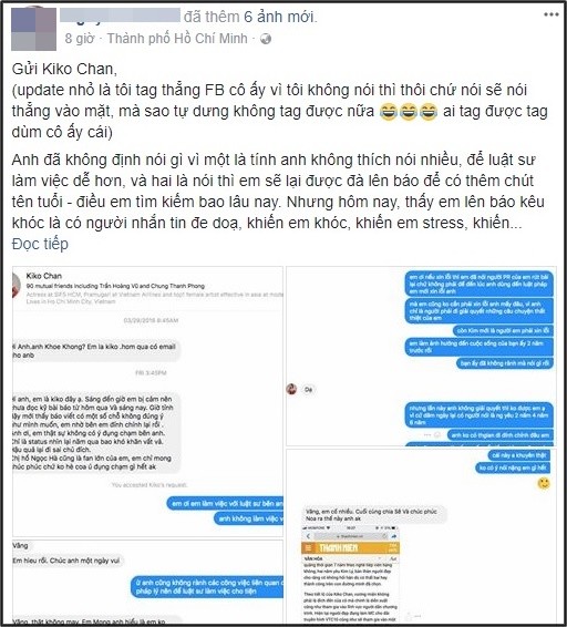 Kim Lý bàn giao hồ sơ cho luật sư để kiện tình cũ hé lộ chuyện yêu đương