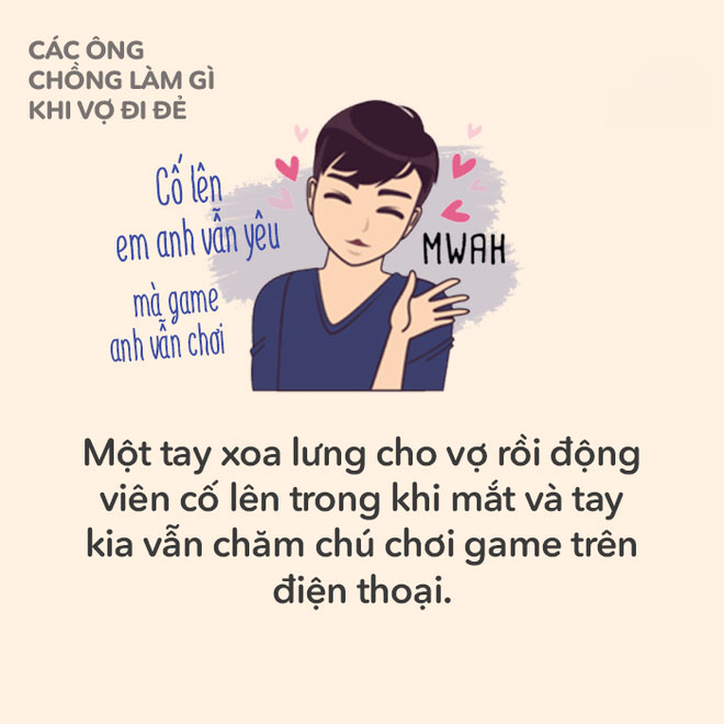 Các mẹ có nhớ khi mình đang trong phòng đẻ, ông chồng yêu quý làm gì không?