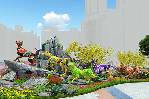 TP HCM công bố linh vật đường hoa Nguyễn Huệ 2018