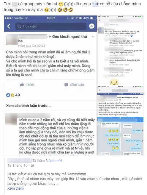 Hội chị em choáng váng khi phát hiện ra group tâm sự kín hơn 300 thành viên, chỉ dành cho người thứ ba