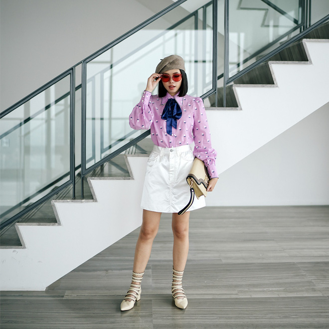 Càng vào cuối năm, street style các quý cô châu Á lại càng hay ho, thú vị