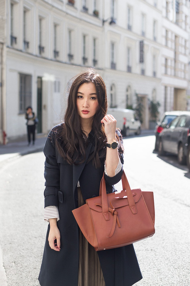 Càng vào cuối năm, street style các quý cô châu Á lại càng hay ho, thú vị