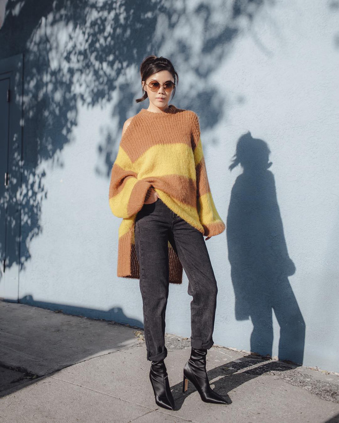 Càng vào cuối năm, street style các quý cô châu Á lại càng hay ho, thú vị