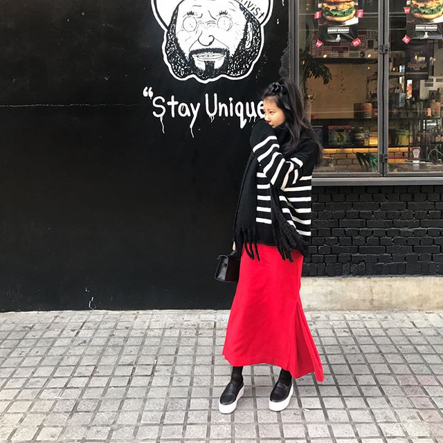 Càng vào cuối năm, street style các quý cô châu Á lại càng hay ho, thú vị