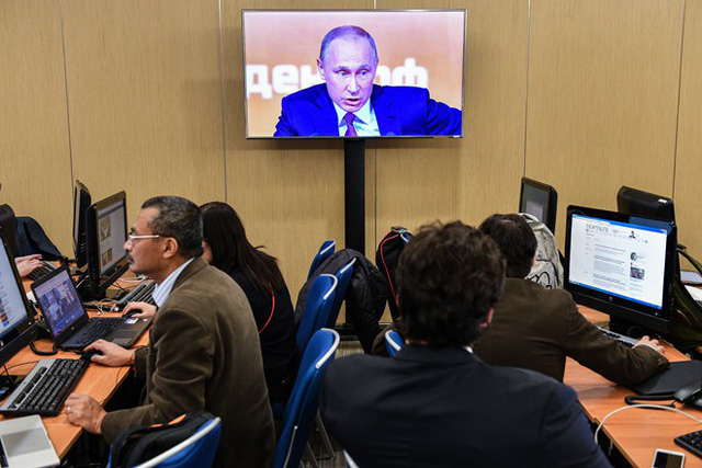 Tổng thống Putin tuyên bố tái tranh cử với tư cách ứng viên độc lập