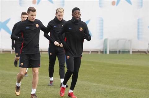 Bom tấn Dembele báo tin vui cho Barca