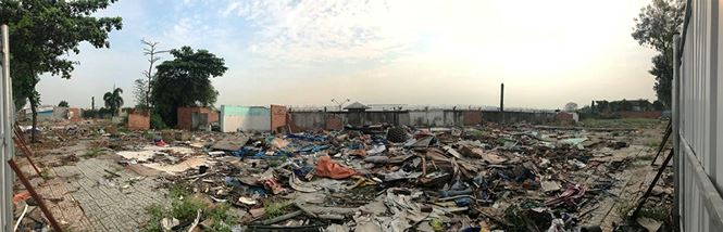 Bên trong khu giải tỏa 50 ki-ốt sân bay Tân Sơn Nhất