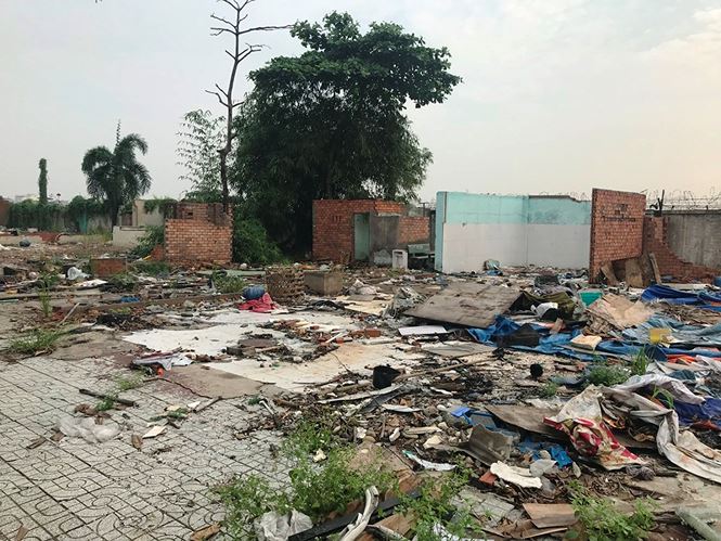 Bên trong khu giải tỏa 50 ki-ốt sân bay Tân Sơn Nhất