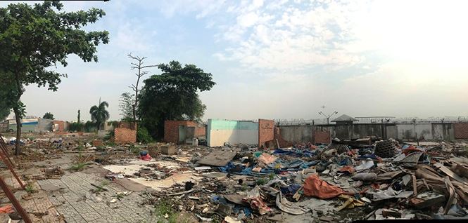 Bên trong khu giải tỏa 50 ki-ốt sân bay Tân Sơn Nhất