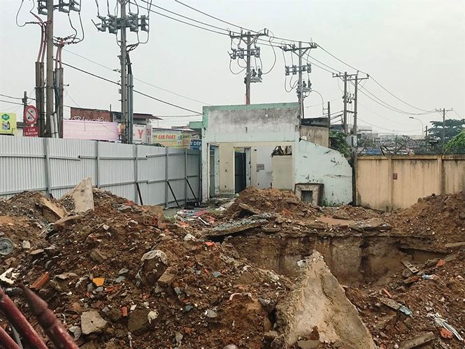 Bên trong khu giải tỏa 50 ki-ốt sân bay Tân Sơn Nhất