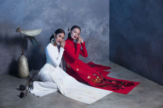 Lan Khuê, Lê Thanh Thảo đọ dáng thon khi diện áo dài