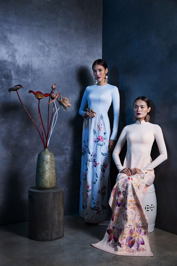 Lan Khuê, Lê Thanh Thảo đọ dáng thon khi diện áo dài