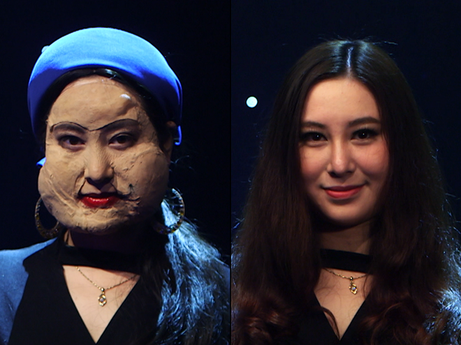 Hẹn hò kinh dị trên VTV3: Nhan sắc thật của cặp đôi xấu xí khiến khán giả ngỡ ngàng