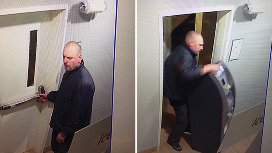 Người đàn ông tay không trộm nguyên cây ATM 130kg