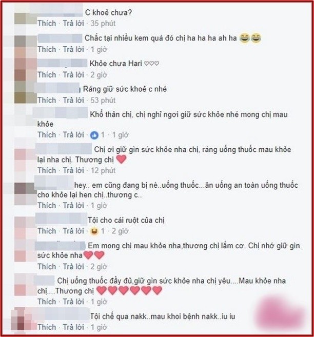 Hari Won lại vào viện lúc 4 giờ sáng khiến các fan lo lắng